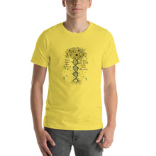 Load image into Gallery viewer, Sunflower image, and into the forest i go Unisex T-Shirt
